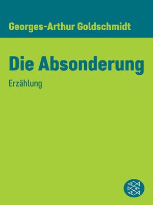 cover image of Die Absonderung